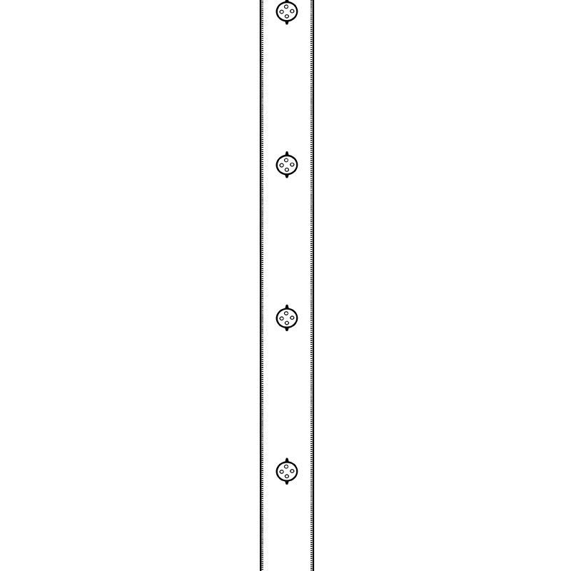 Cannoncino cucitura a 1mm